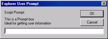 Example prompt dialog